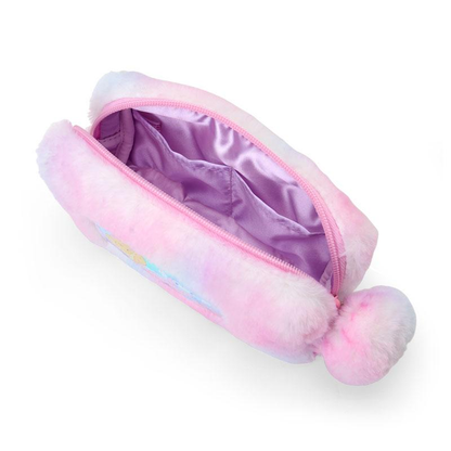 Sanrio｜Colorful Pop Monster Fluffy Cosmetic Pouch｜18×5×10cm approx.