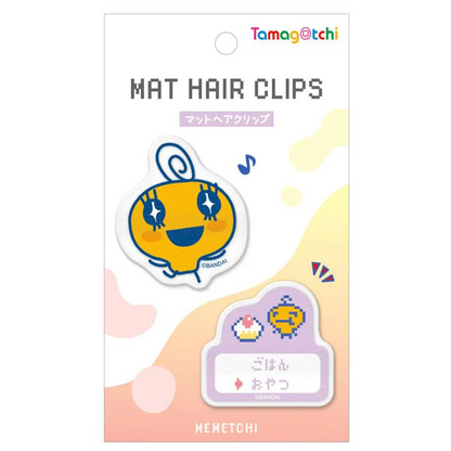Tamagotchi｜Matte Hair Clip｜2 piece