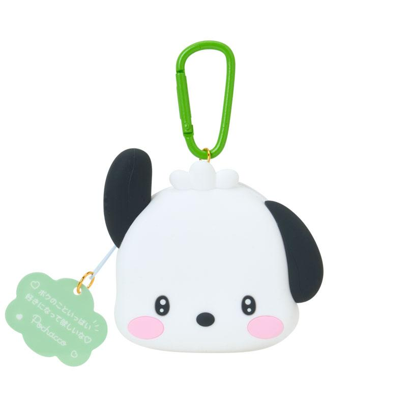 Sanrio｜Character Grand Prix 3rd Edition I want you to love it a lot!Face-shaped Silicone Mini Accessory Pouch｜12×3.5×6cm approx.