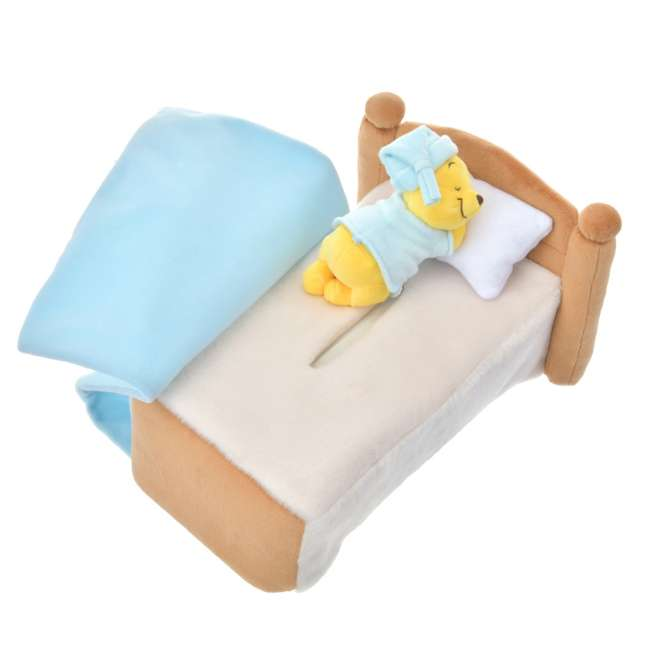 Disney迪士尼｜Tissue Box Cover 东迪可爱角色毛绒玩偶纸巾盒｜约H17.5 x W26 x D14 (cm)