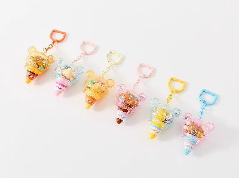 Rilakkuma｜candy mini ice cream cone keychain mystery bag/blind box/All 6 types｜1pcs