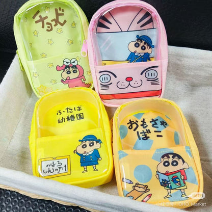 Crayon shin-chan｜Backpack Shaped Pouch｜ 5.1 x 10.1 x 15.1cm approx.