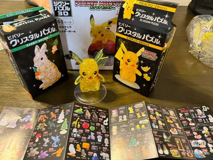 Pikachu｜Beverly Crystal 3D Puzzle｜ 95×175×48mm approx.