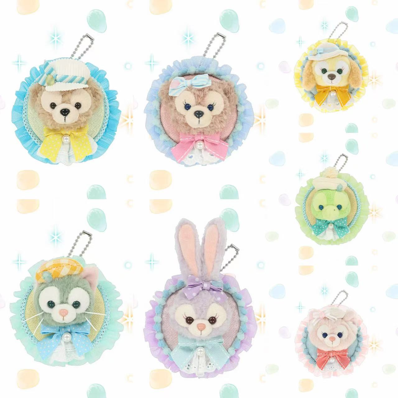 Disney｜Tokyo DisneySea 25th AnniversaryDuffy and Friends "Find Your Beautiful Blues" Collection Plush Badge