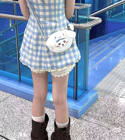 【limit 1】Sanrio｜Chiikawa X Sanrio Characters  Plush Shoulder Bag｜15 x 12.8 x 5cm approx.