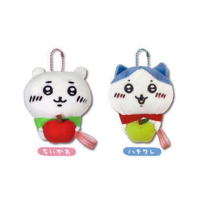 Chiikawa ｜Shinshu Apple Mascot Holder /Plush Keychain｜H100mm Approx.