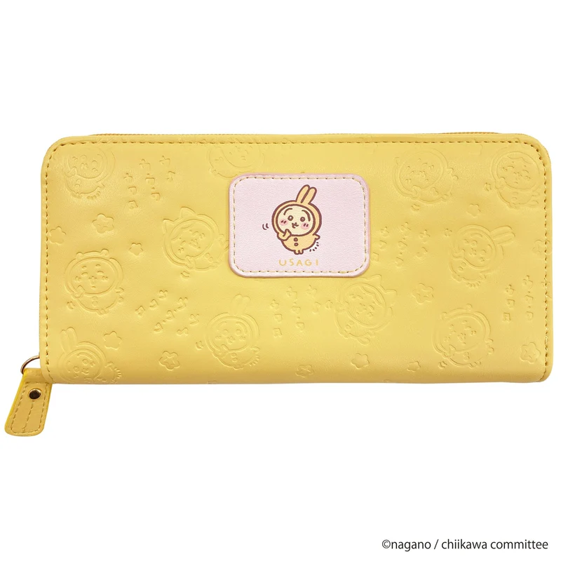 Chiikawa｜Print Patch type folding long wallet｜97×197×23mm approx.