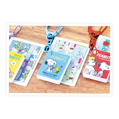 Snoopy｜PeanutsComic Book Key Chain mystery bag/blind box/All 12 types｜1pcs