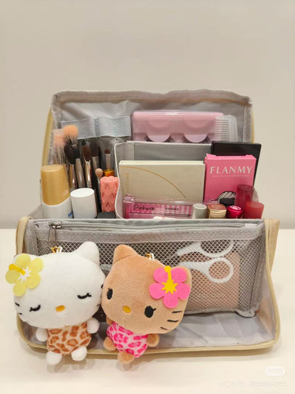 Sanrio｜Hello Kitty &amp; Mimmy Nico Mascot Holder /Plush Keychain｜170×130×55mm approx.