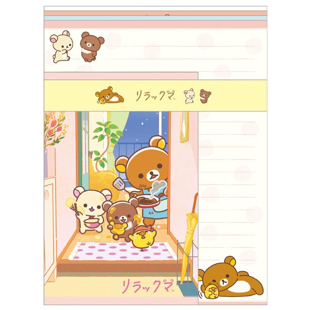 Rilakkuma｜Stay with Me Letter Writing Set｜190×142mm approx.