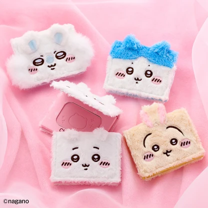 chiikawa｜Fluffy Face Compact Case｜70g