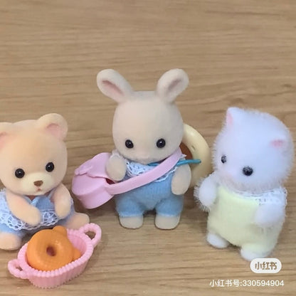 SylvanianFamilies｜Milk Rabbit Baby Doll-5413