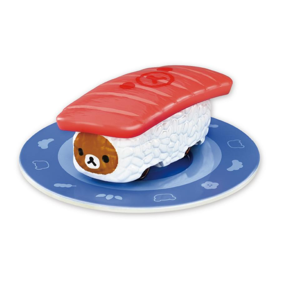 Rilakkuma｜Dream Tomica Sushi Car｜W27.5 x H30 x D63.5 mm approx.