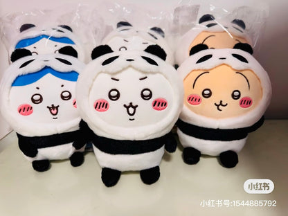 Chiikawa 吉伊卡哇｜Panda Plush Toy熊猫毛绒玩偶摆件/公仔｜约 H230 x W190 x D105mm