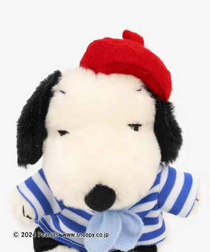 Snoopy史努比｜PEANUTS x Afternoon Tea下午茶联名巴黎铁塔系列玩偶套组｜6个1组谢谢
