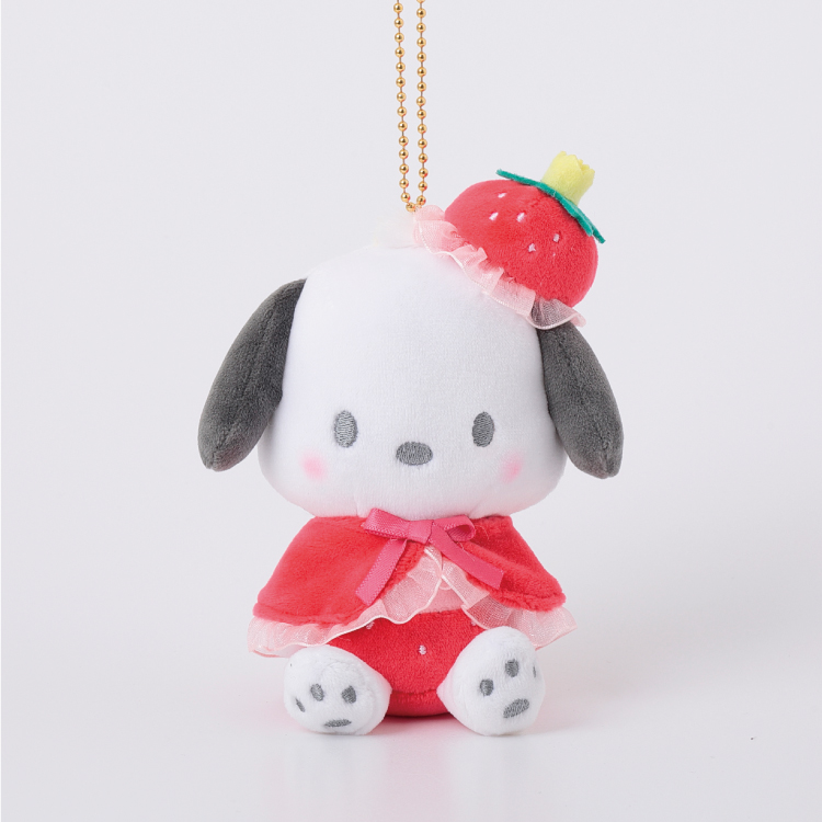 Sanrio｜Strawberry Crown Mascot Holder /Plush Keychain｜H10cm approx.