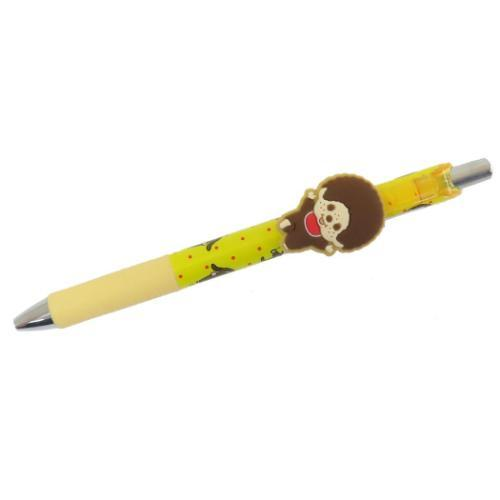 Monchhichi｜Gel pen with mascot｜12x150mm approx.