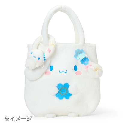 【limit 1】Sanrio｜Light Blue Clover Cinnamoroll Mascot Holder /Plush Keychain｜11 x 5 x 19cm approx.