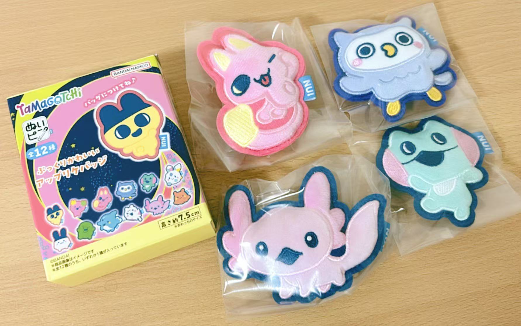 Tamagotchi｜Paradise Plush Pins mystery bag/blind box/All 12 types｜1pcs