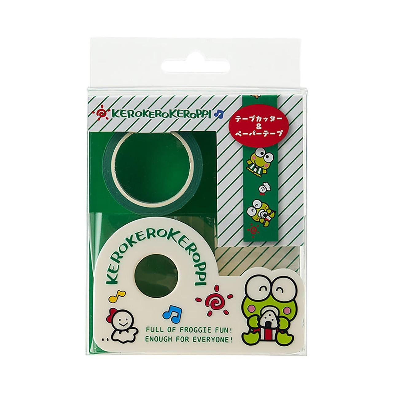Sanrio｜Everyday Goods Forever Tape Cutter &amp; Paper Tape｜9×2.5×5.7cm approx.
