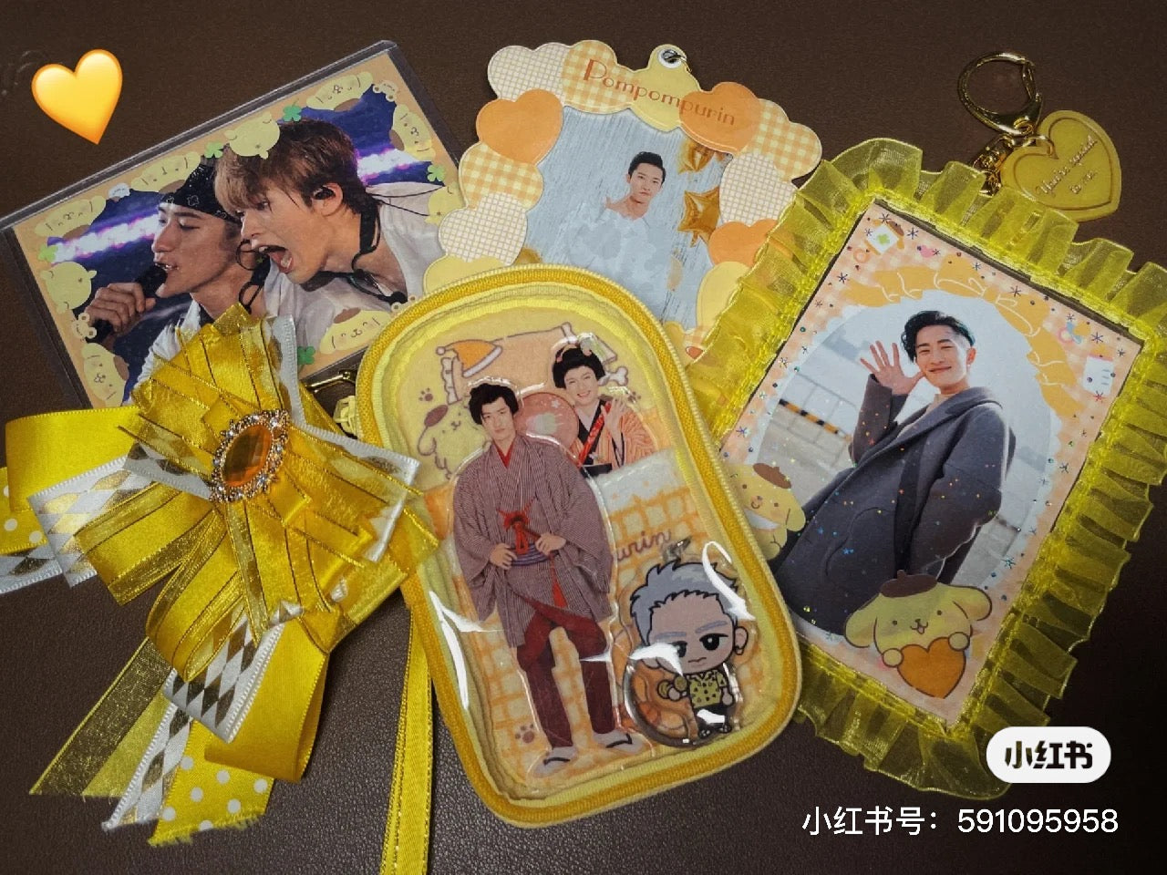 Sanrio三丽鸥｜Acrylic Stand Holder / Enjoy Idol偶像应援迷你痛包挂件/包挂｜约9×2×14cm