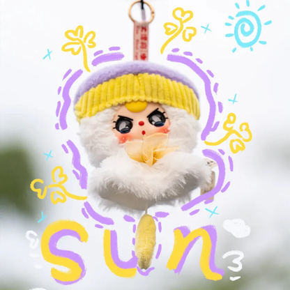 Baby Three Sunny Doll Series Vinyl Plush Keychain Blind Box