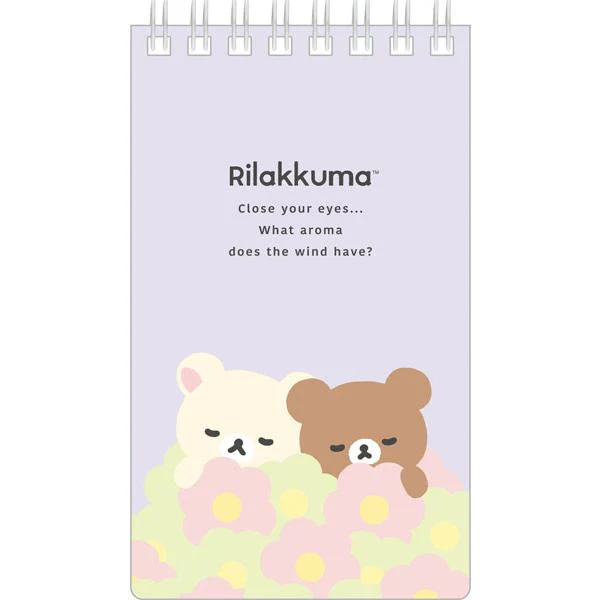 Rilakkuma｜Flower Kiiroitori &amp; Rilakkuma Memo ｜135×80mm approx.