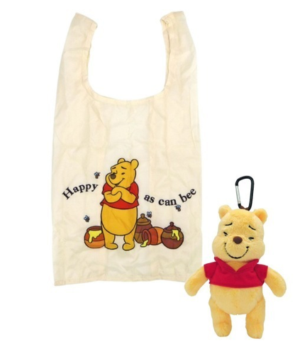 Disney｜Winnie the Pooh Eco Bag Mascot Holder /Plush Keychain｜H19×W13×D9cm approx.