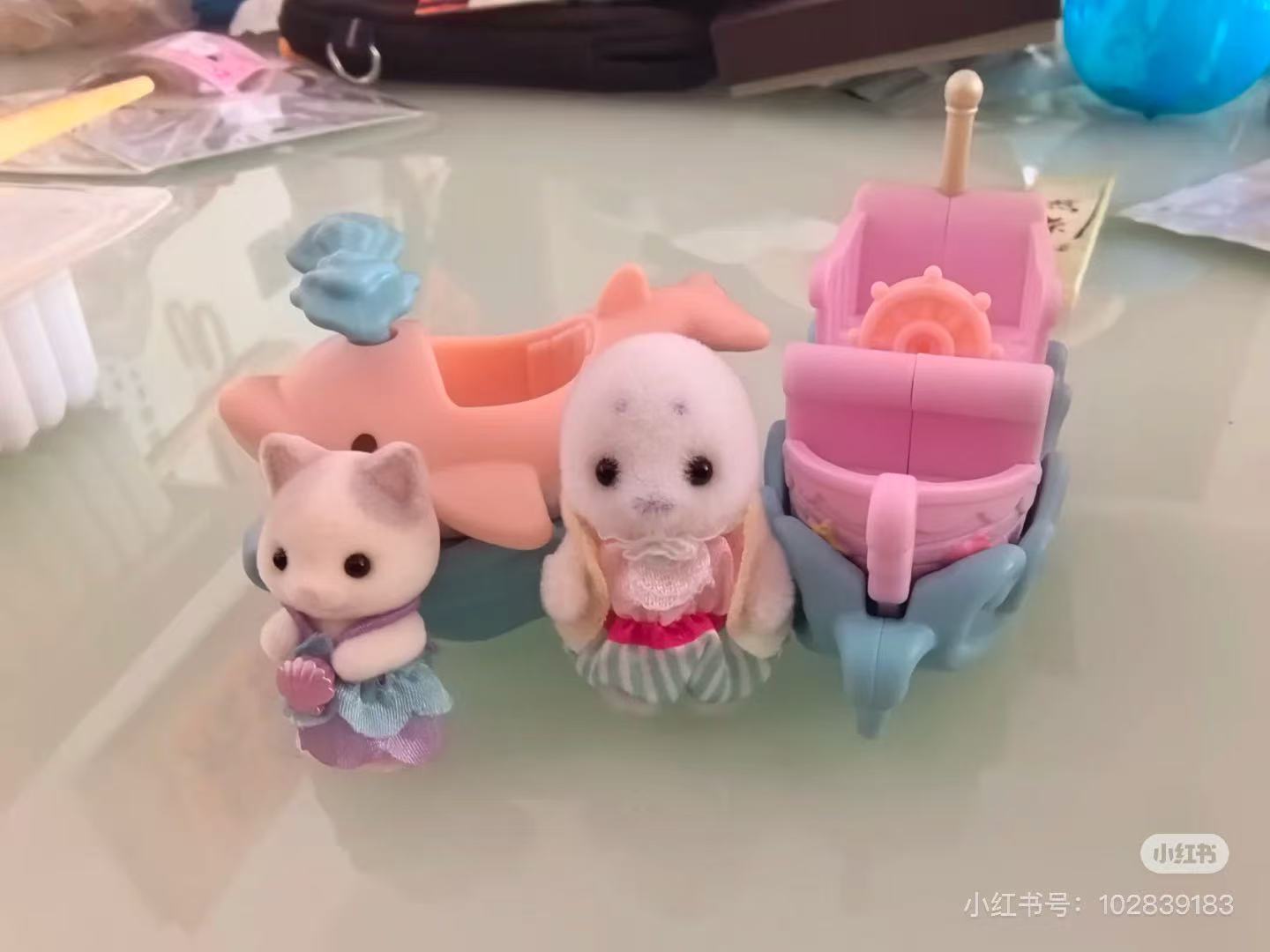 SylvanianFamilies｜amusement park ride set -ride the waves 5820