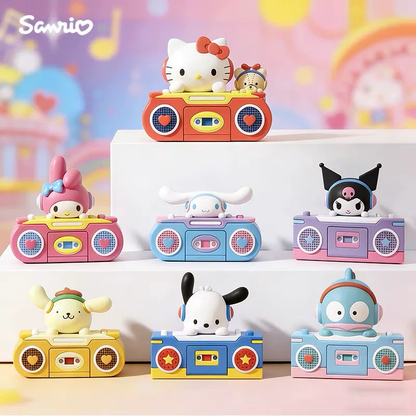 Sanrio Characters Cute Musical Buddies Series - Retro Recorder Music Machine Blind Box