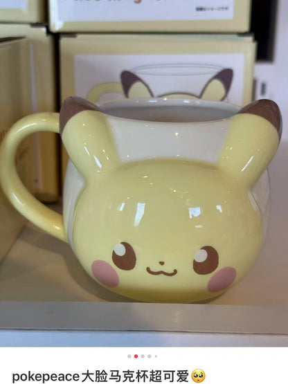 Pikachu｜3D Porcelain Mug｜390ml