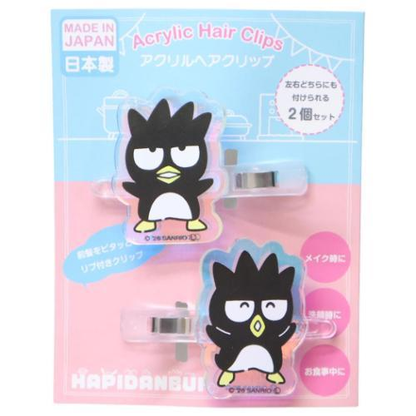 Sanrio｜Aurora Acrylic Hair Clip Set｜40×40mm approx.