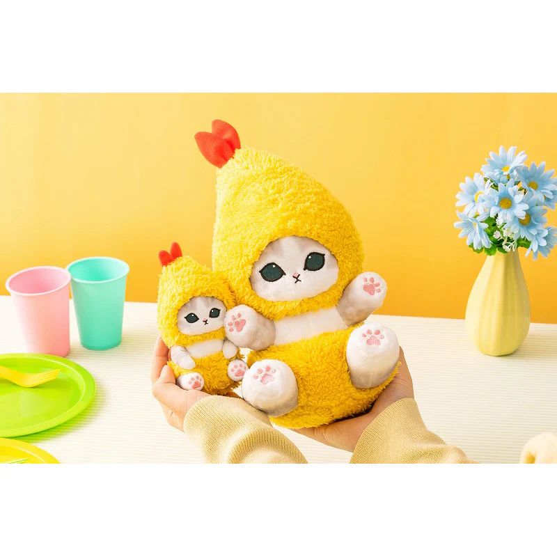 Mofusand｜Fried Shrimp Mascot Holder /Plush Keychain｜140×70×90mm approx.