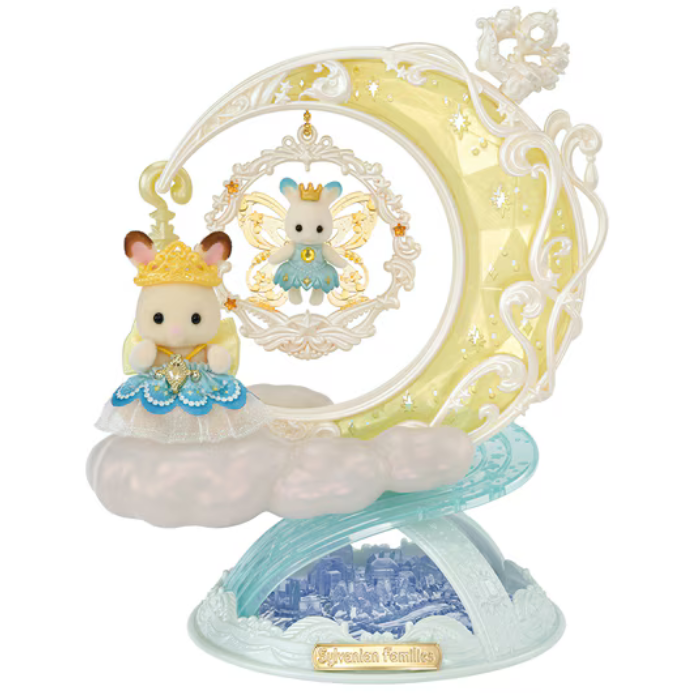 SylvanianFamilies｜Fairy Charm Twilight Set-Chocolate Rabbit