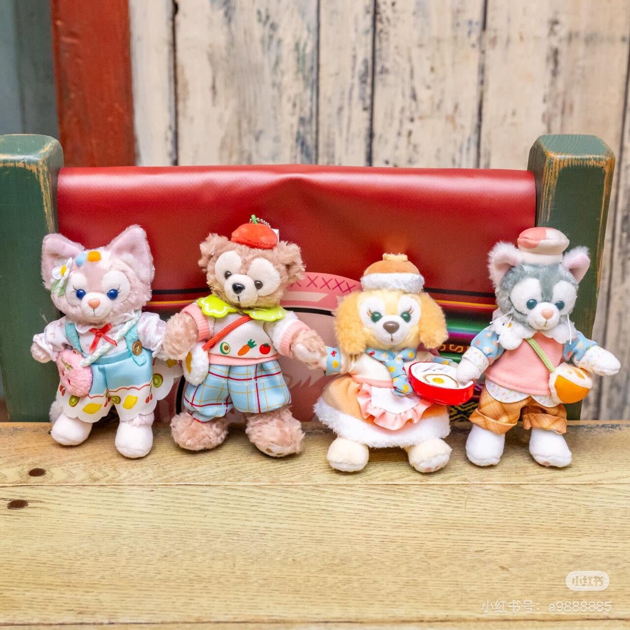 Disney迪士尼｜东迪梦幻奇妙厨房系列站姿毛绒玩偶挂件/包挂/细节满满