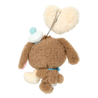 Sanrio三丽鸥｜ Mascot Holder / Fluffy Heart毛茸茸爱心系列平成复古可爱角色玩偶挂件/包挂｜约11×6×13cm