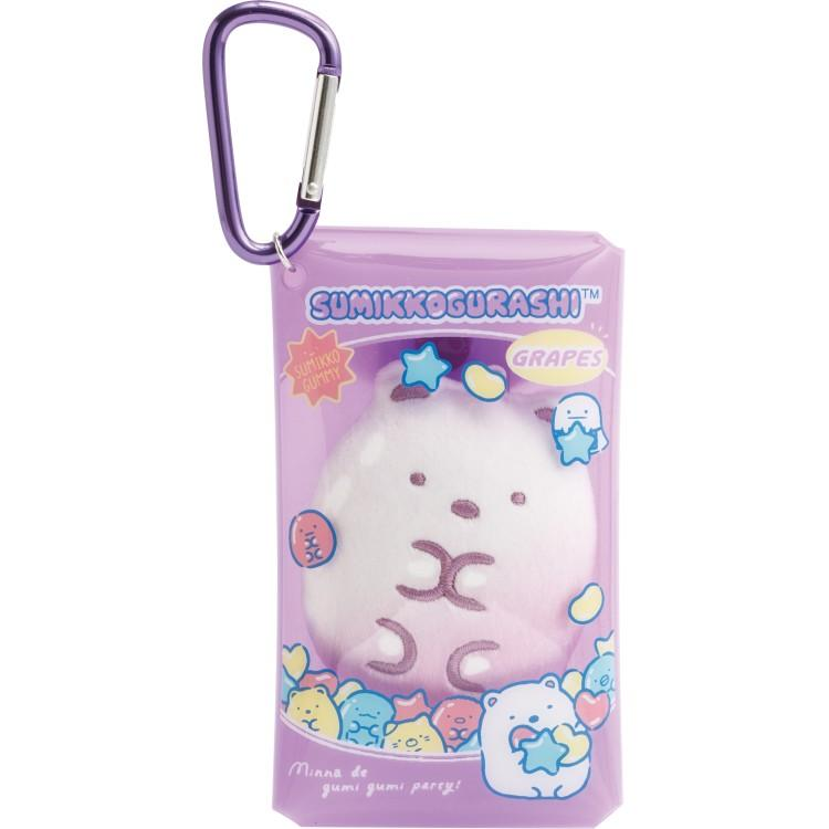 Sumikko gurashi｜Gummy Gummy Party Hanging Plush with Clear Case｜ 130×75×30mm approx.