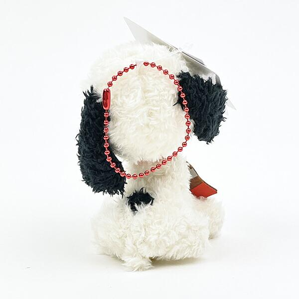 Snoopy史努比｜75th Celebration Mascot Plush Toy75周年限定咬毛刷毛绒玩偶钥匙扣挂件/包挂｜约10 x 7 x 12 cm