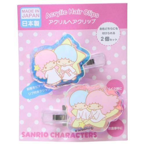 Sanrio｜Aurora Acrylic Hair Clip Set｜40×40mm approx.
