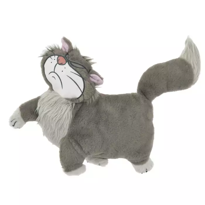 Disney迪士尼｜Lucifer Interior Animal Cushion东迪《灰姑娘》的朋友路西法毛绒玩偶抱枕/公仔/靠垫｜约Length 47×Width 58×Thickness 14(cm)