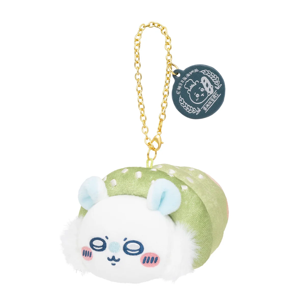 chiikawa｜Bakery Coronet Mascot Holder /Plush Keychain｜H60 × W75 × D110 mm approx.