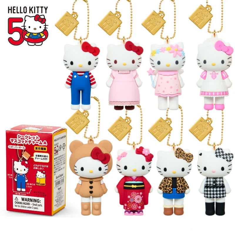 【limit 2】Sanrio｜Hello Kitty 50th Anniversary A mystery bag/mystery packs/blind box/blind bag all 8  types ｜1pcs
