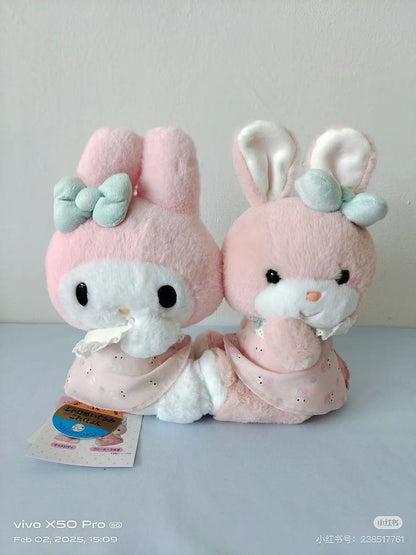 Sanrio｜Hello Kitty Yoshitoku Retro Plush Collection Plush Set｜27.0 x 19.0 x 10.8cm approx.