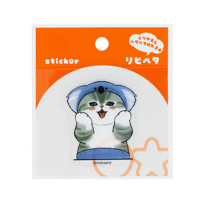 Mofusand｜ Meow Pants! Sticker｜H65 x W80 x D0.3mm approx.