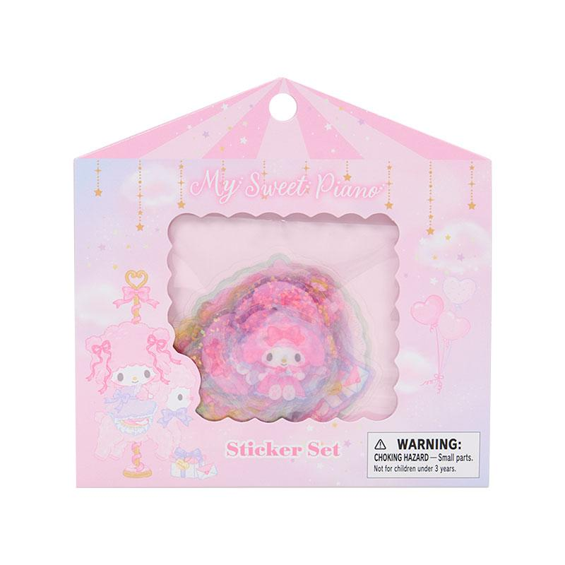 Sanrio｜My Sweet Piano Dreamy birthday Sticker Set｜43 pieces