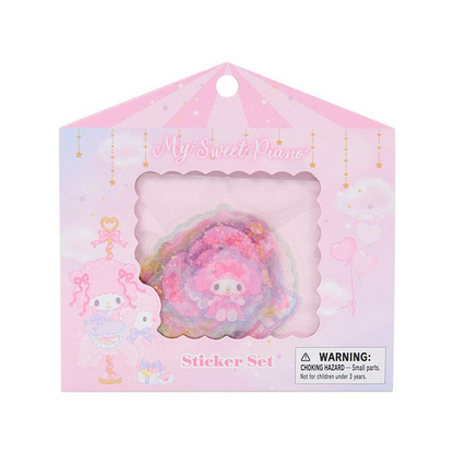 Sanrio｜My Sweet Piano Dreamy birthday Sticker Set｜43 pieces