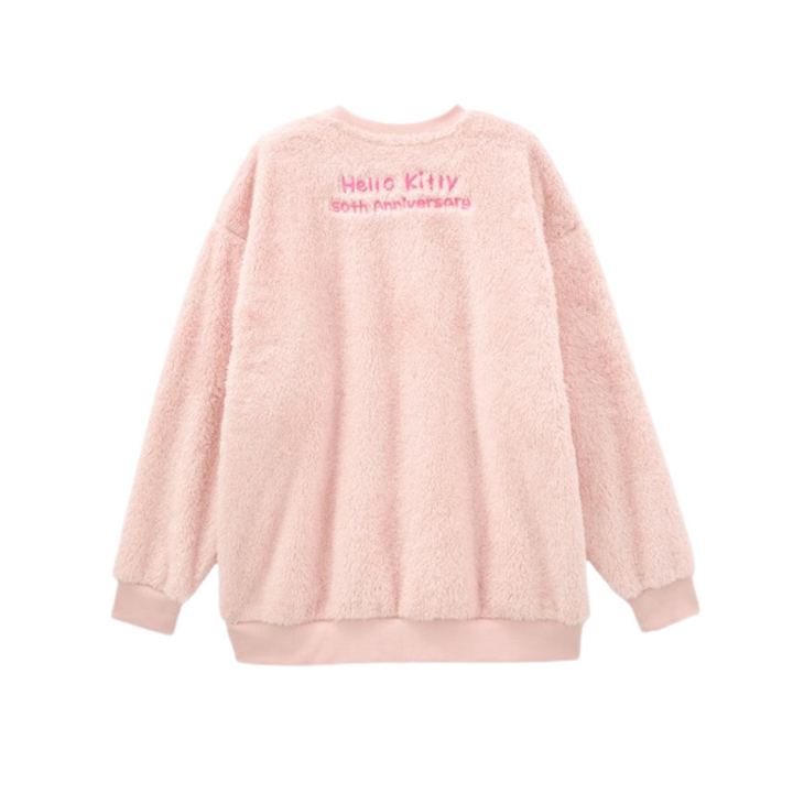 Sanrio三丽鸥｜avail联名 Hello Kitty凯蒂猫粉色超舒服毛茸茸睡衣