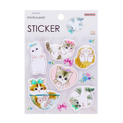 Mofusand｜PVC Squishy Sticker｜H136 x W100 x D4mm approx.
