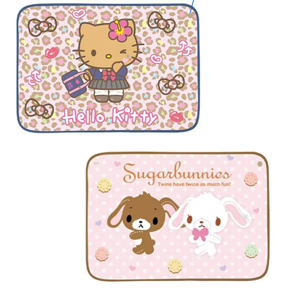Sanrio｜Throw with Buttons Fluffy Blanket｜100 x 70cm approx.