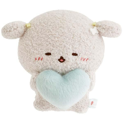 Ishiyowachan｜Love My Favorite Idol Blue Heart Yellow Ribbon Plush Dolls/Plush Toy｜160×175×100mm approx.